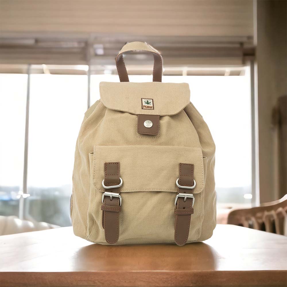 Hemp school backpack